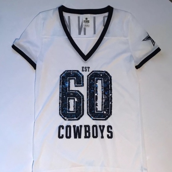 RARE Victoria’s Secret Pink Dallas Cowboys Jersey - Picture 4 of 4